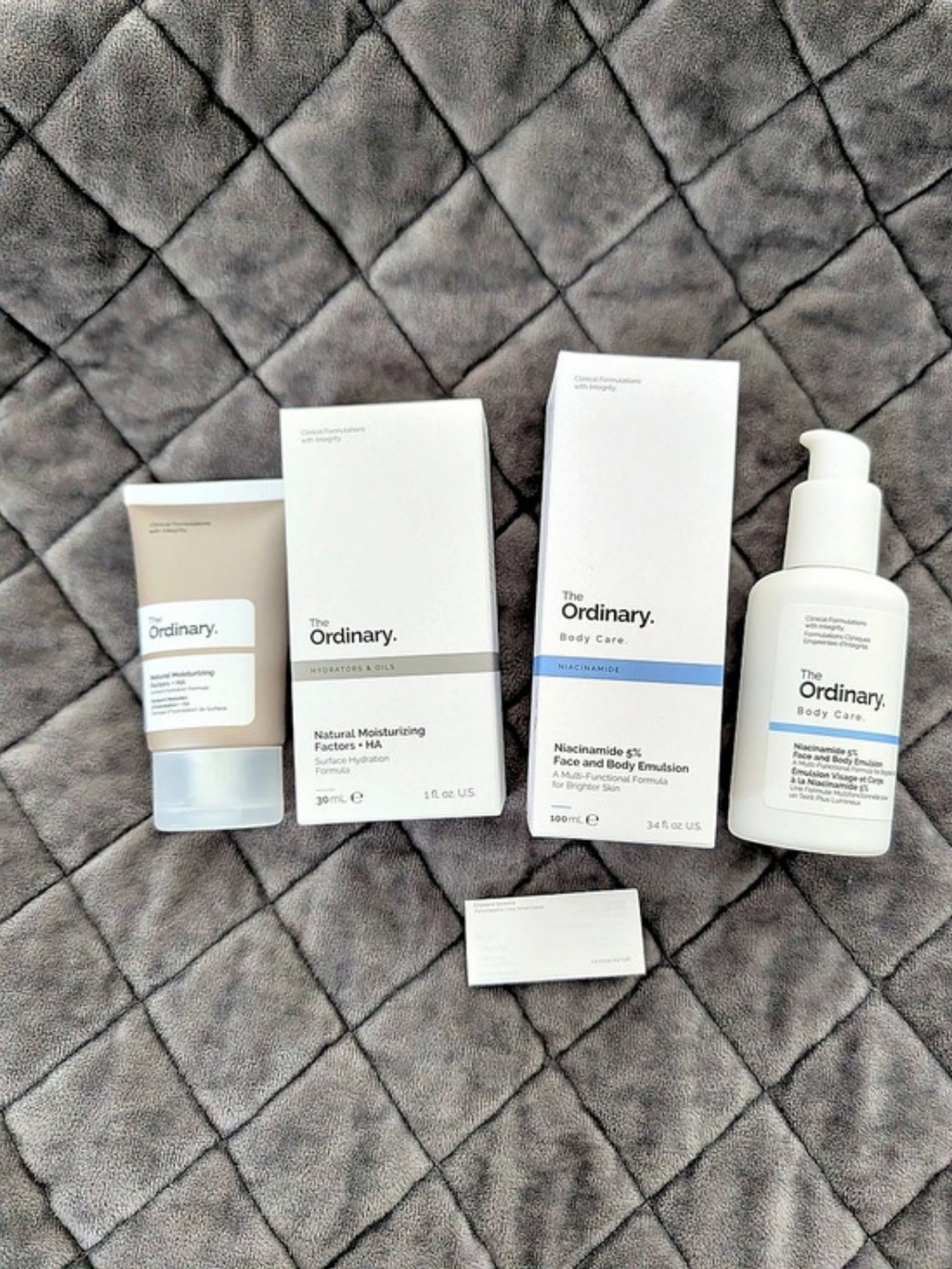 The Ordinary Skincare Bundle (Natural Moisturizing Factors + HA and Niacinamide
